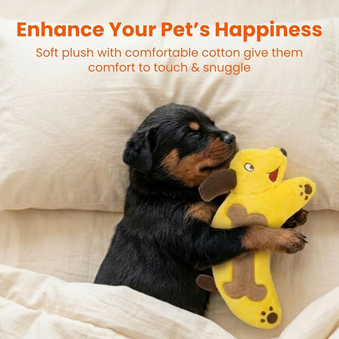 Juguete para Perros HGB con Chirrido y Crujido, Plush Suave, Resistente, para Razas Medianas y Grandes miniatura 4