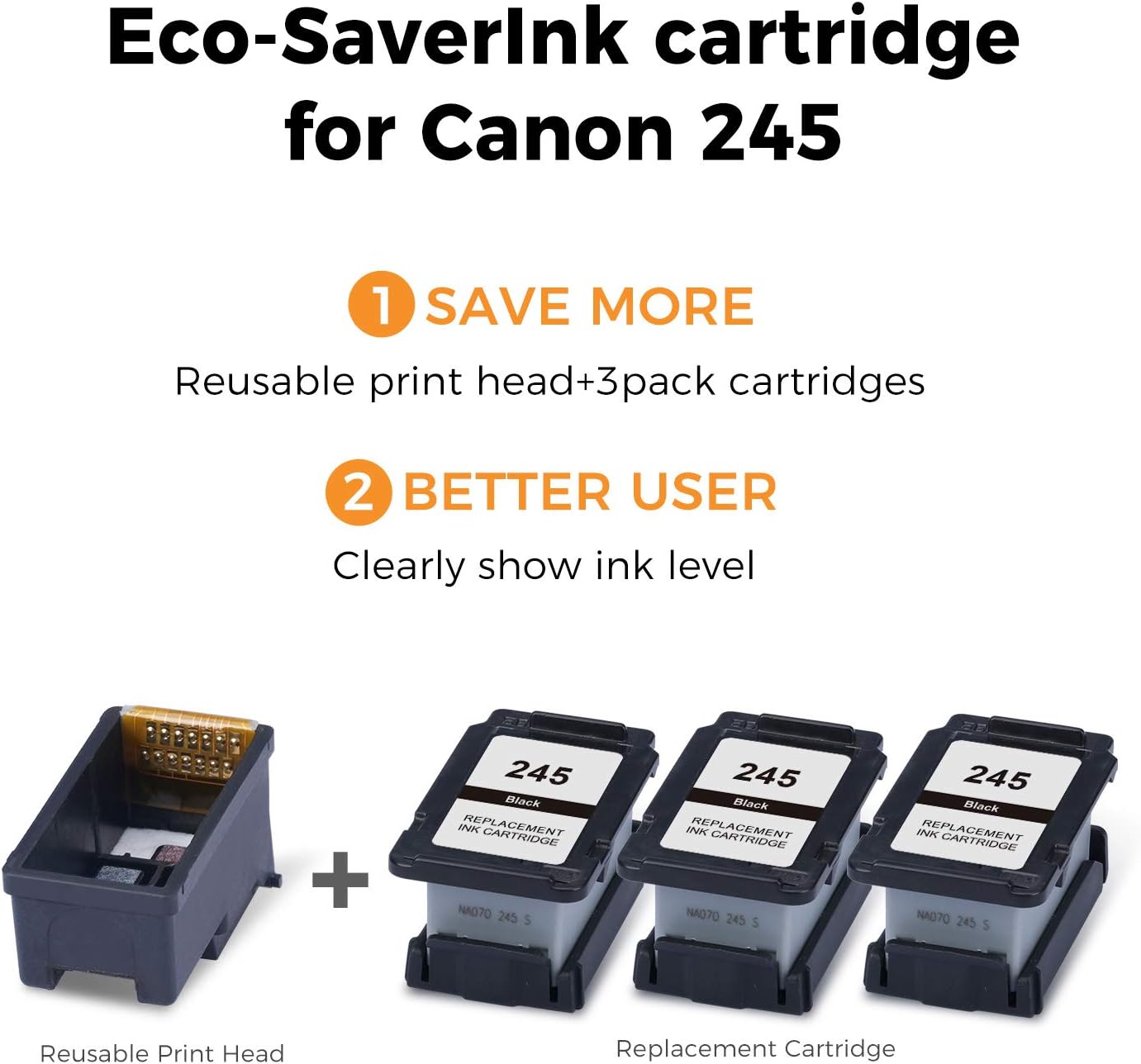 Blасk Frіdау - 40% оƒƒ myCartridge PHOEVER Remanufactured Ink Cartridge Replacement for Canon PG-245 245 PG245 for Pixma TS3122 TS3320 TS3322 TS202 MX490 MX492 TR4520 MG2522 (1 Printer Head + 3 Cartridges, 3-Black) Uр Tо 40% оƒƒ myCartridge PHOEVER Remanufactured Ink Cartridge Replacement for Canon PG-245 245 PG245 for Pixma TS3122 TS3320 TS3322 TS202 MX490 MX492 TR4520 MG2522 (1 Printer Head + 3 Cartridges, 3-Black)