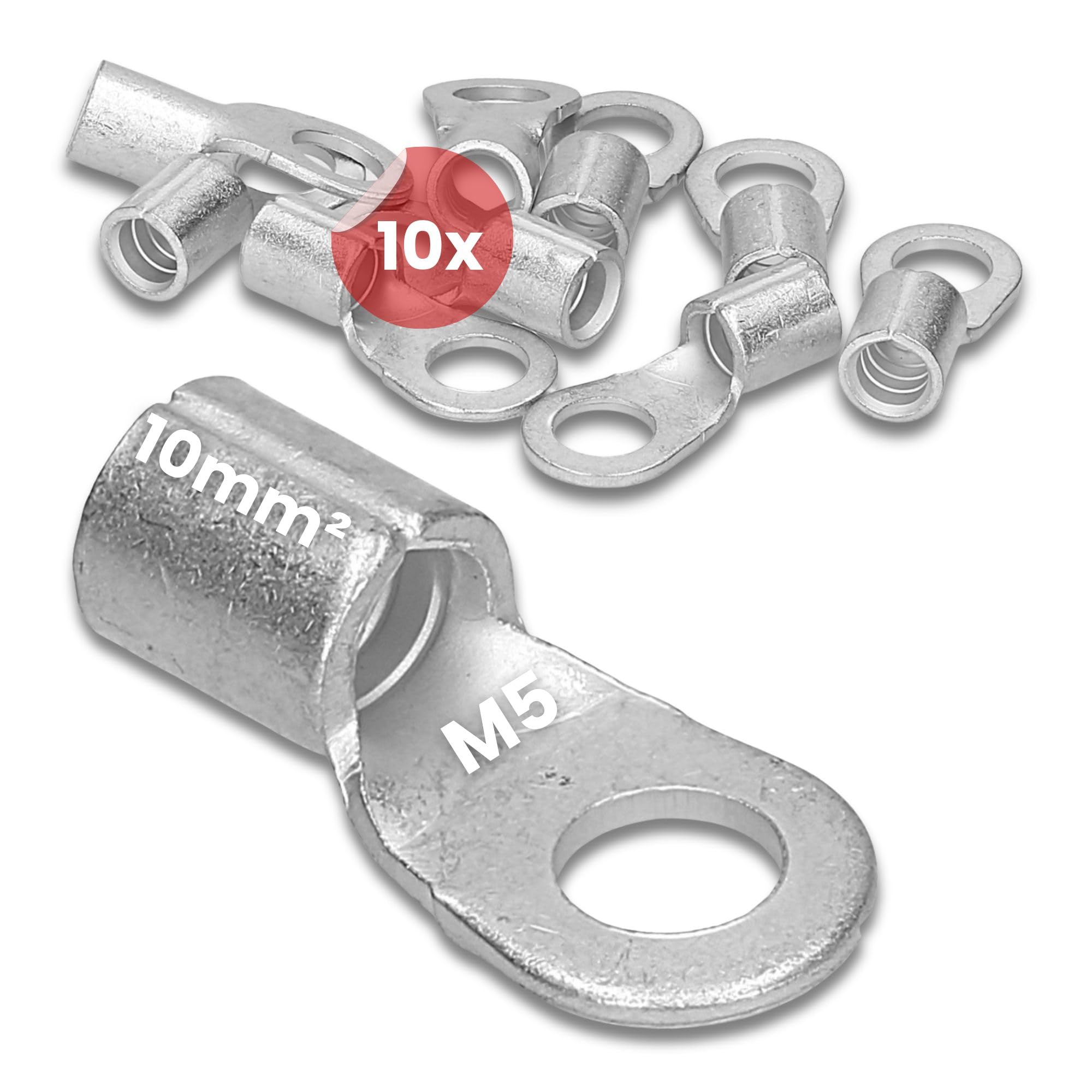 10 Stuks Kalitec KA03-L5 Standaard Buiskabelschoenen Haaks 1,0 Mm²-1,5 - View #5