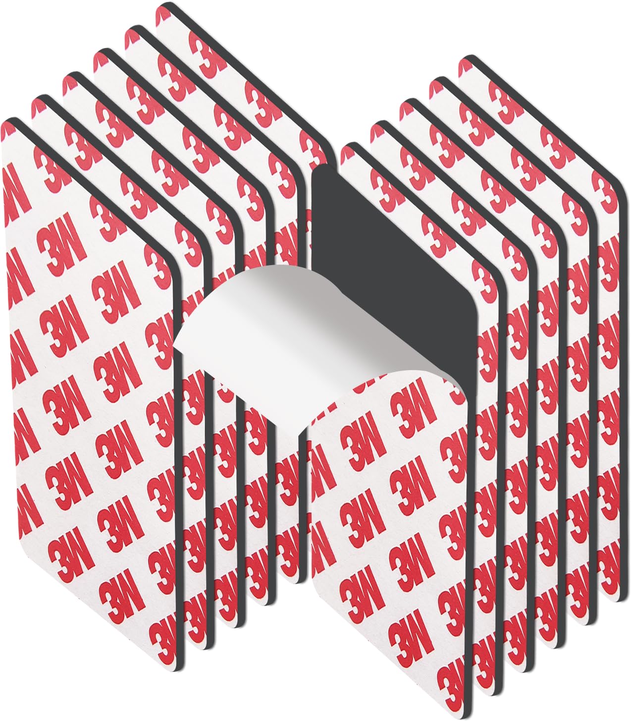 Magnetic Tape Strips - 20 Pack for Crafts & DIY -8
