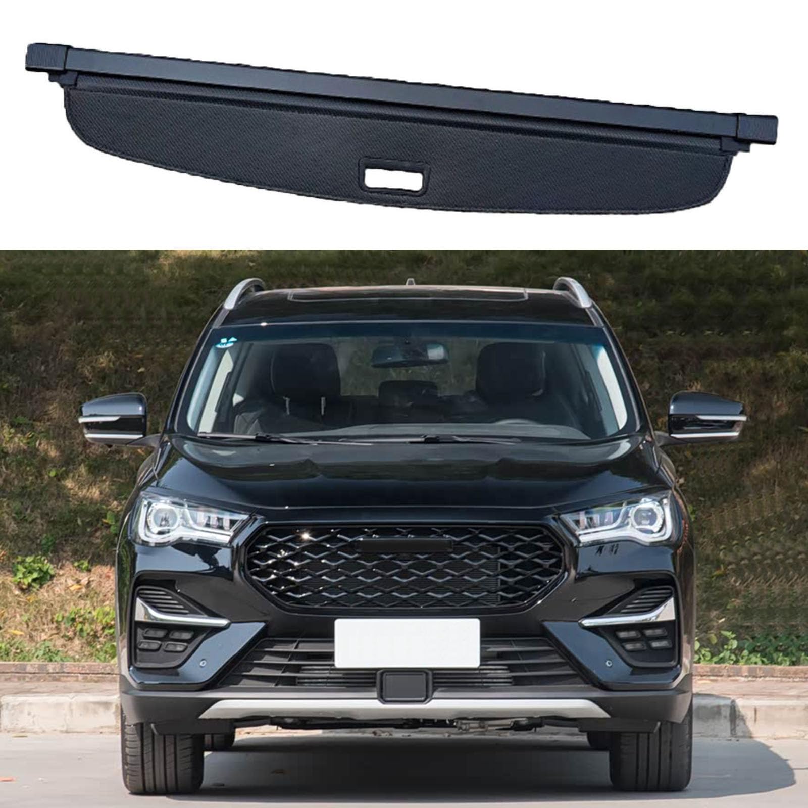 SXLGDW Car Retractable Rear Trunk Parcel Shelf,Compatible with Jetour X95 2023+,Car parts