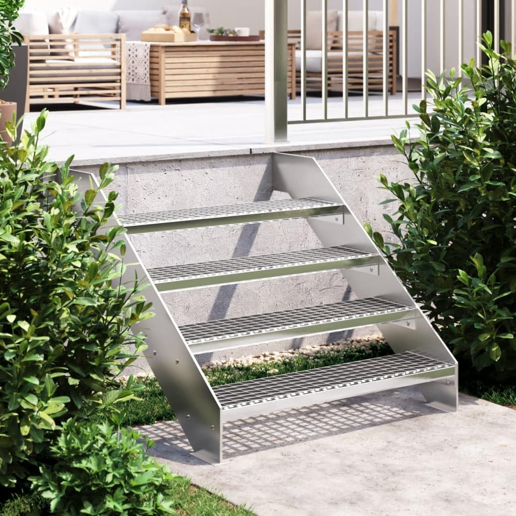 Home Outdoor AltroGrate Gradino 90x24x7 cm Acciaio Zincato