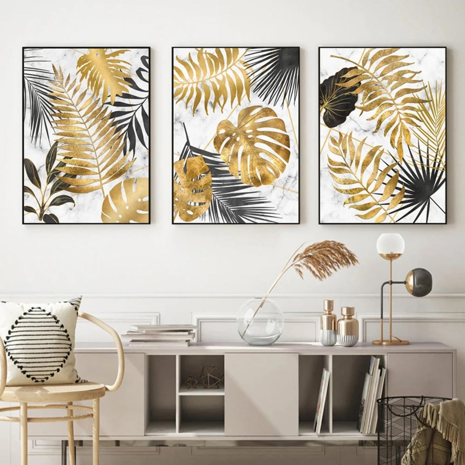 Monstera affiche nature morte pour un salon moderne chic - 8