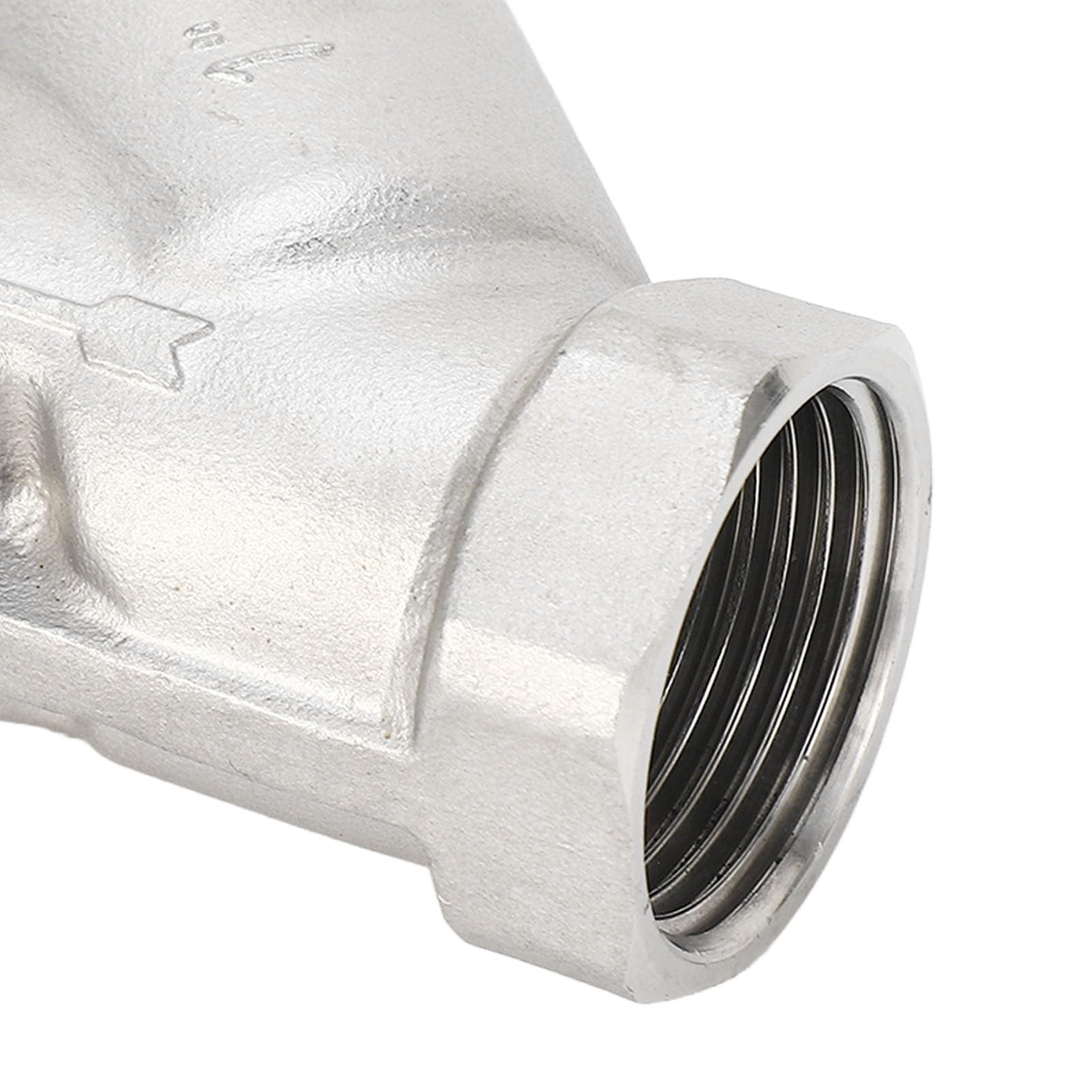 BRRNOO Filtro de Tubería de Agua Acero Inoxidable 304 en Forma de Y 1 Pulgada DN25 Rosca