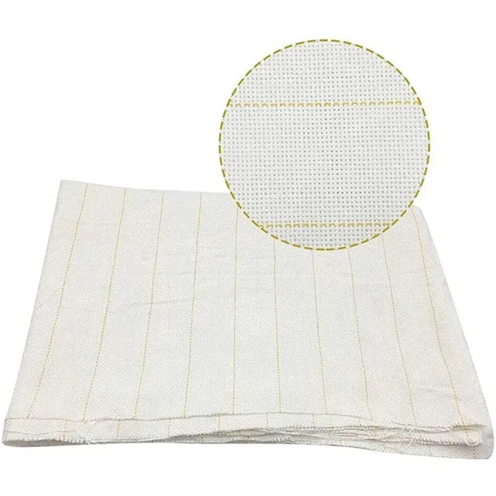 Punch Needle Stofftufting mit markierten Linien for Weben for die Herstellung von Kleidungsstücken, DIY-Kleidung, Teppichen, Wandteppichen, Handarbeitswerkzeug FüR Diy Handgefertigte Stickereien(1x4m)