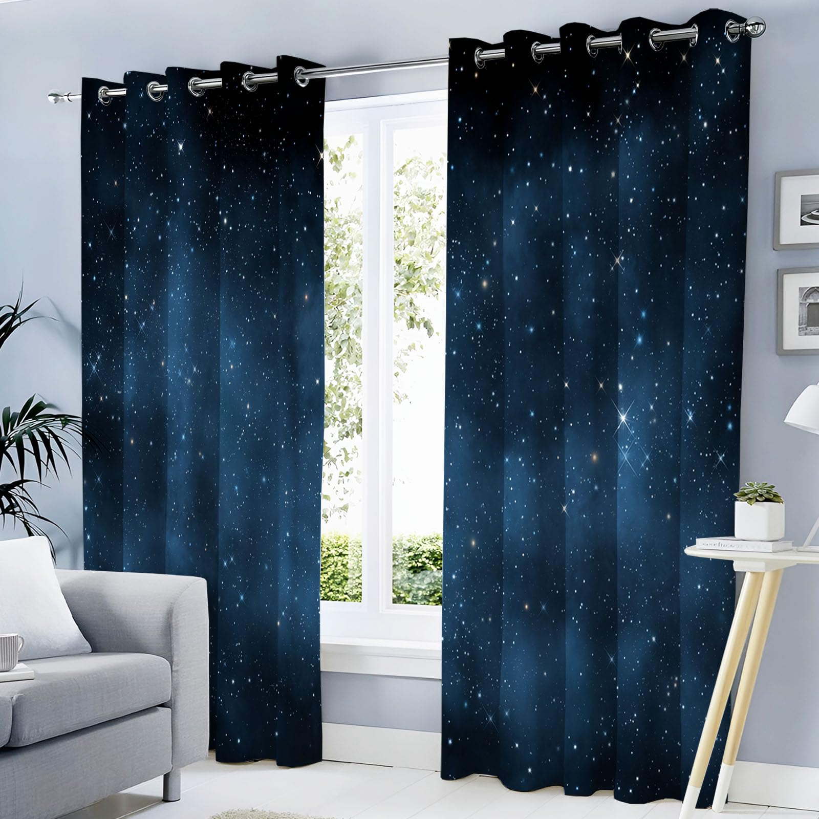 Rideau opaque pour chambre rompre avec la lumière et le froid