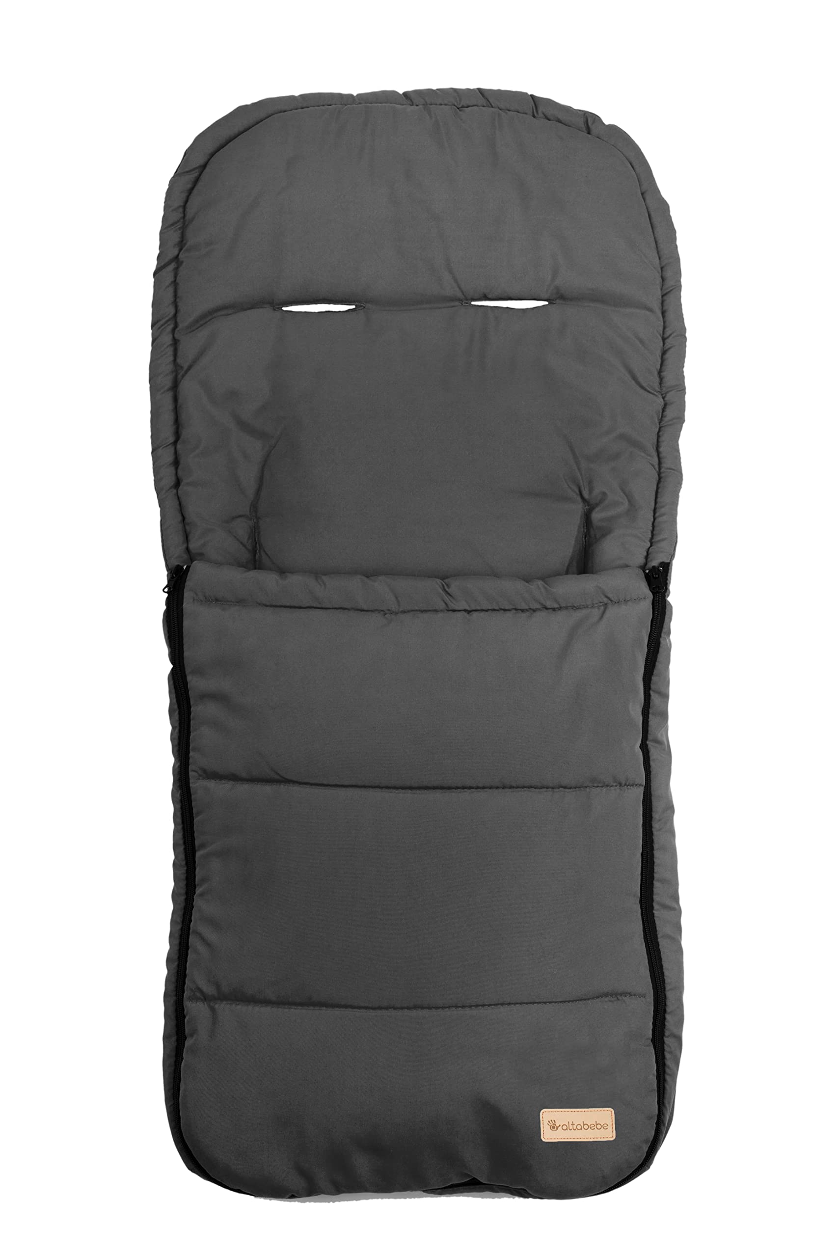Altabebe AL2200-11 Summer Footmuff Basic Line, Dark Grey