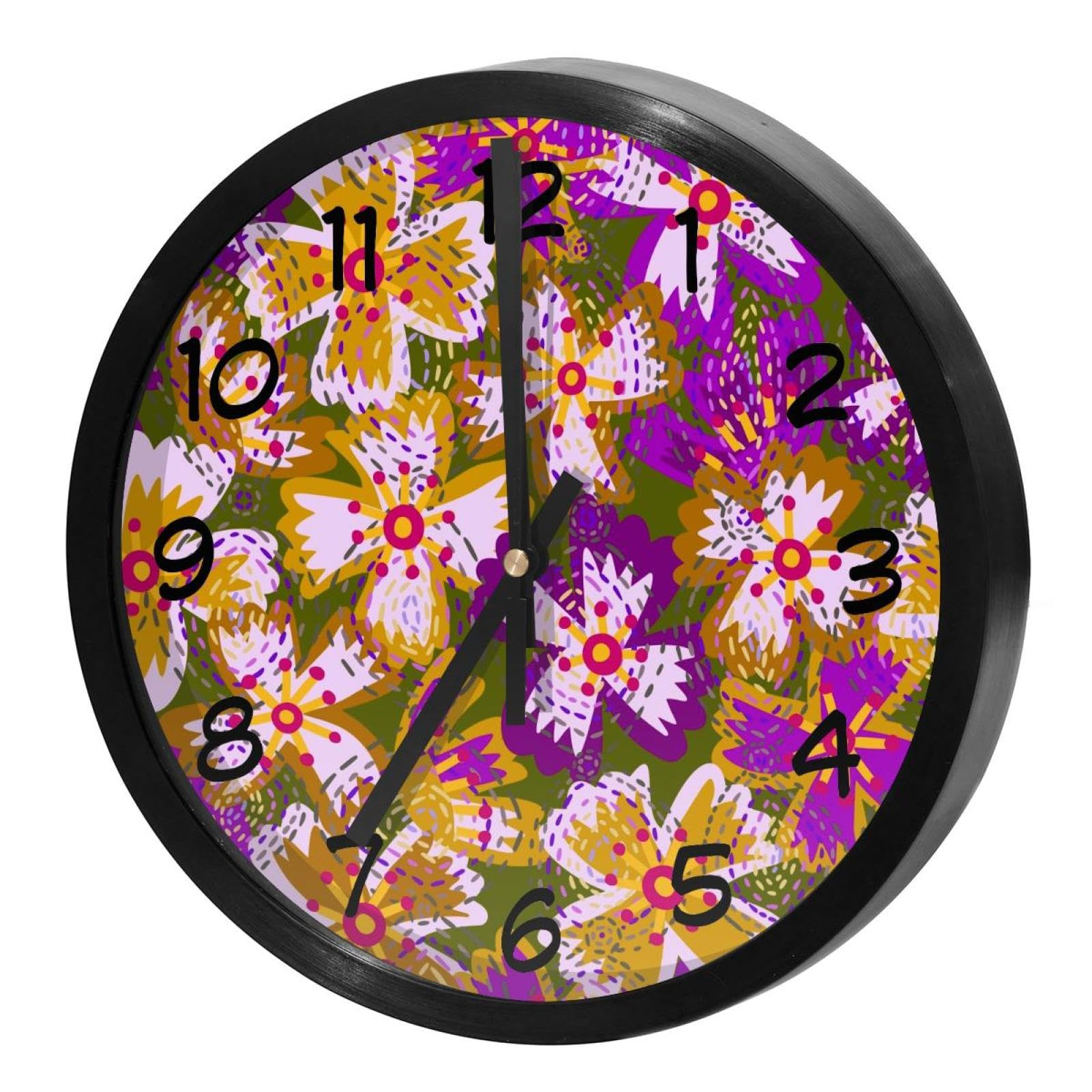 Horloge murale silencieuse en éliminant les bruits de tic-tac pour chambre