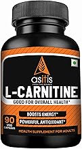 AS-IT-IS Nutrition 100% L-Carnitine L-Tartrate, 500mg per serving, 90 Capsules| Imported Carnipure Source |Zero Fillers | Boosts Performance | Supports weight Loss |Lab Tested