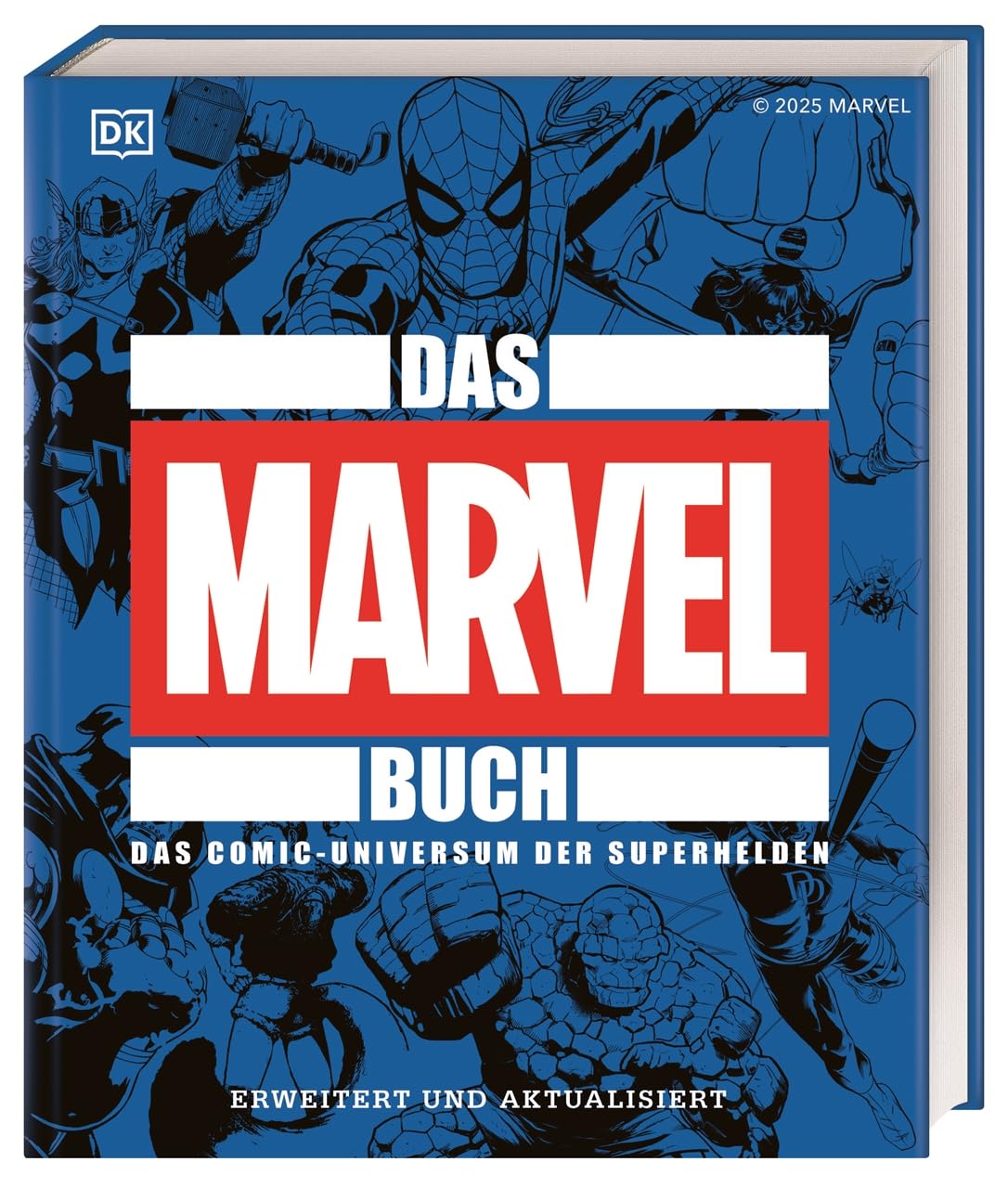 Comic univers des superheros Marvel Buch encyclopedie guide histoire illustre