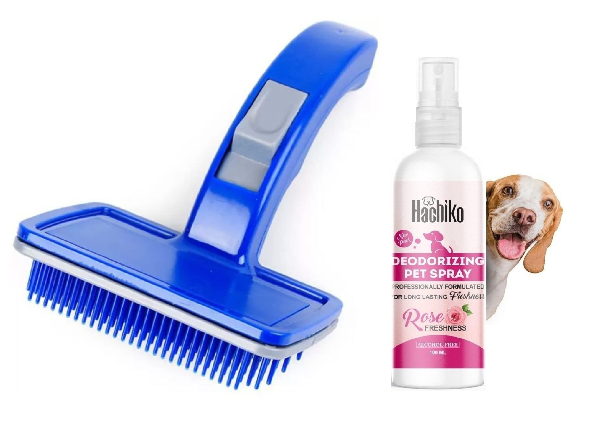See full amazon price history chart for Hachiko Dog Grooming Kit -Dog Plastic Slicker Brush with Press Key for Puppies and Dogs + Hachiko Rose Fragrance Deodorant for Dog, Puppy, Cat - 2 in 1 Kit for Dog, Cat Hachiko Dog Grooming Kit -Dog Plastic Slicker Brush with Press Key for Puppies and Dogs + Hachiko Rose Fragrance Deodorant for Dog, Puppy, Cat - 2 in 1 Kit for Dog, Cat (B0BFFPC151) Amazon Price History, Amazon Price Tracker