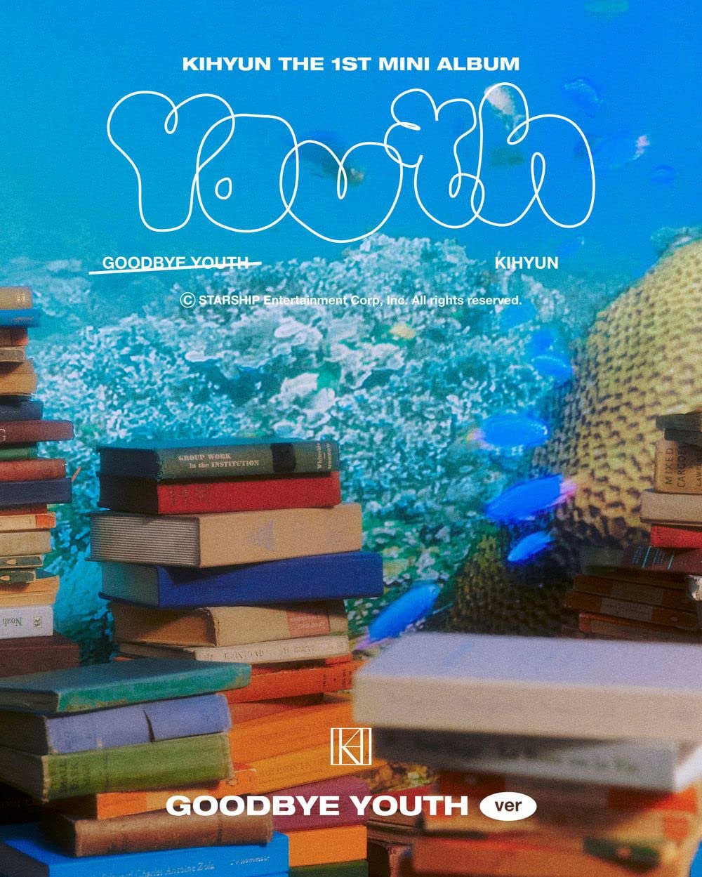 DREAMUS KIHYUN YOUTH 1er Mini álbum CD + libro de fotos + tarjeta fotográfica + billete de viaje + calcomanía+POB + seguimiento (juego de 3 versiones)