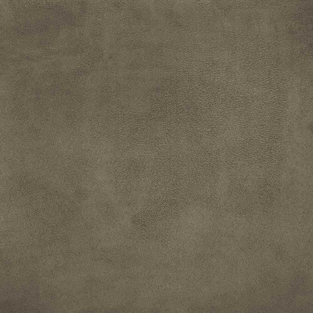 Crs Fur Fabrics Brown Luxury Faux Suede Fabric Material 225G - Pewter 1/2Mtr