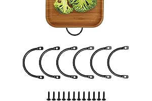 Metal Serving Tray Handles for Elegant Charcuterie Board Presentations