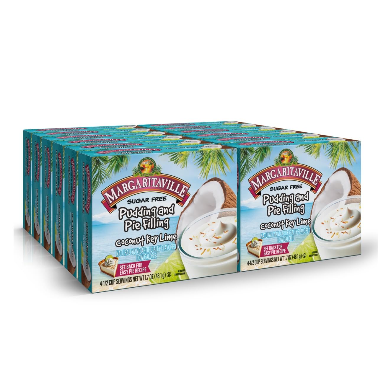 Amazon.com : MARGARITAVILLE Coconut Key Lime Sugar Free Pudding