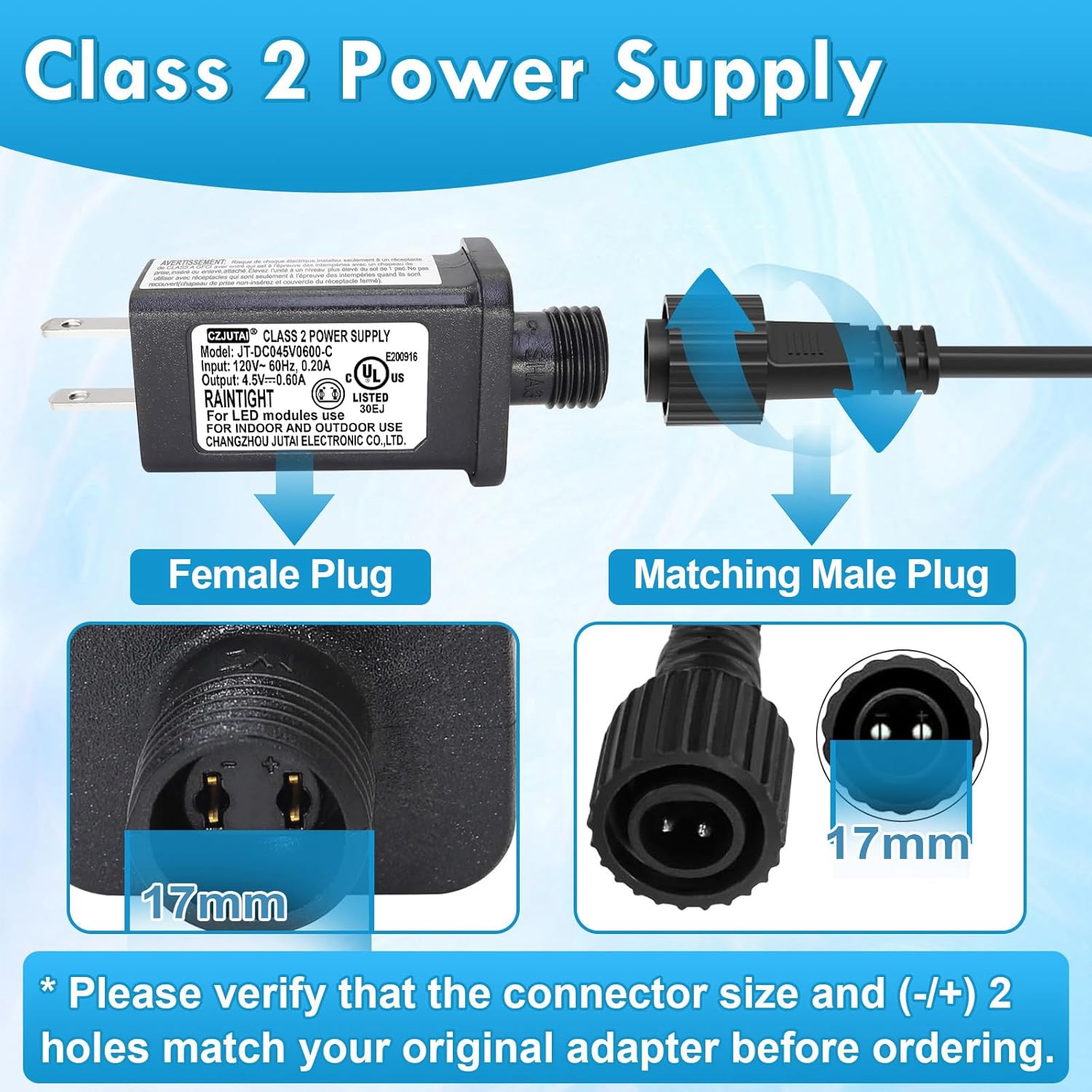 Compatibility with other models and connector details