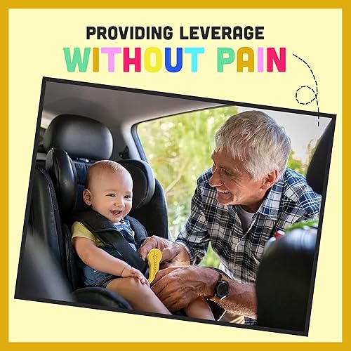 Miniatura 2 de Bucklebee Herramienta de liberación de hebilla de asiento de automóvil fácil para niños, herramienta de liberación de asiento de automóvil,