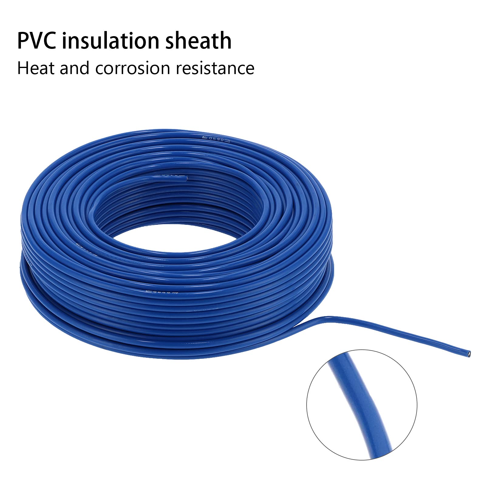 Cable Eléctrico Aislado en PVC, Cobre de 7 Núcleos