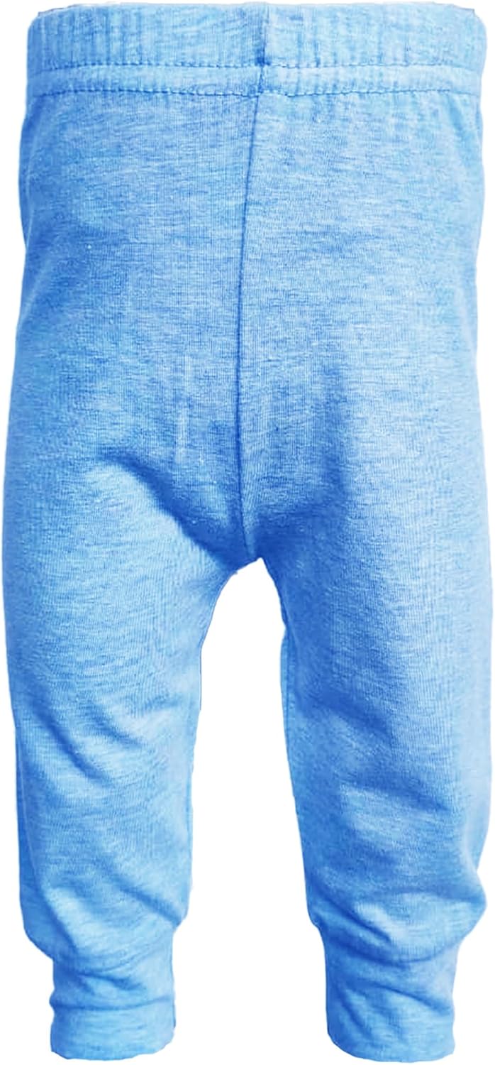 123 Bear Infant and Toddler Soft Cotton Spandex Boys and Girls Pants Multipacks - Image 4