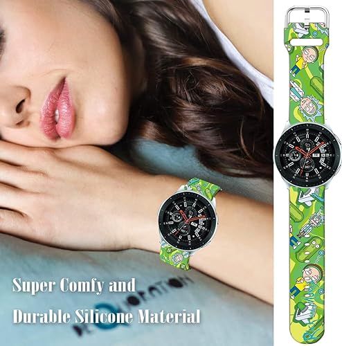 Miniatura 5 de Correas de reloj deportivas compatibles con Samsung Galaxy Watch 7FE654 1.575 in 1.732 inGalaxy Watch 6 Classic 1.850 in 1.693 inWatch 3 1.614 in,