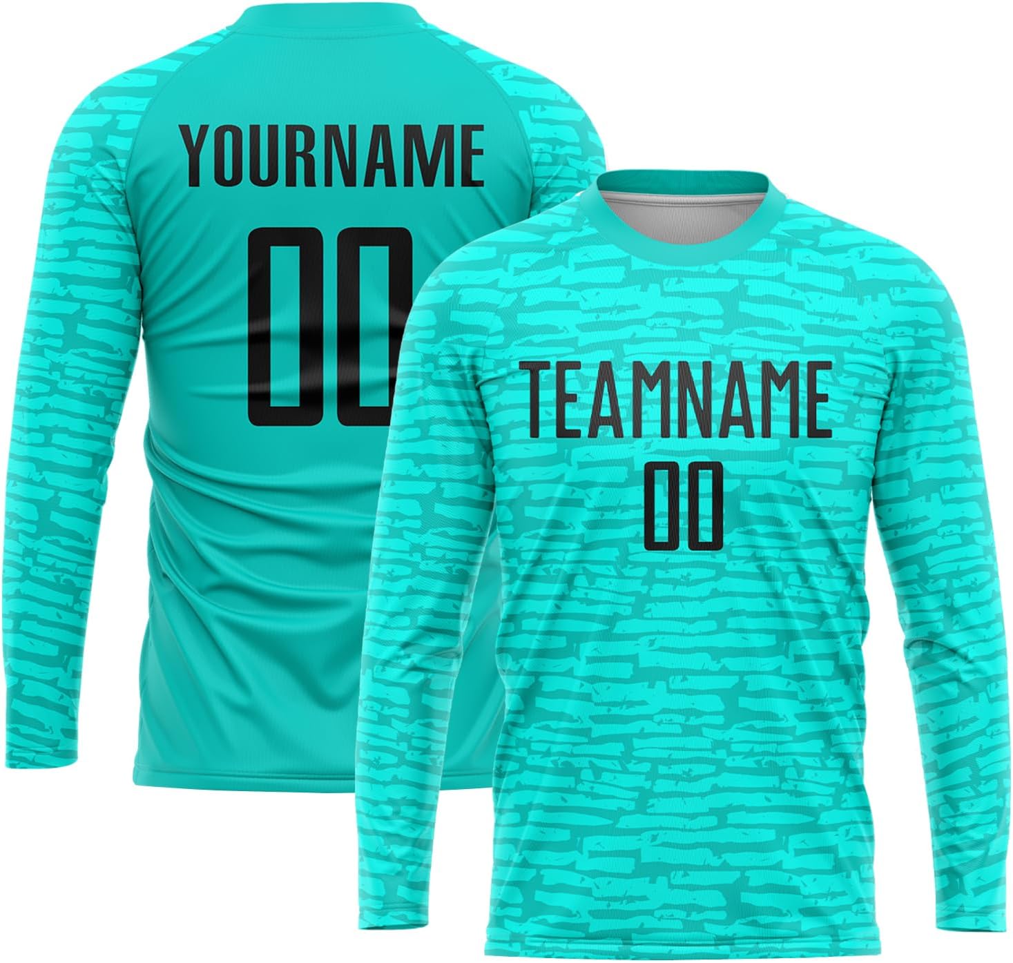 Custom Long Sleeve Soccer Jersey Men Women Youth Kids Personalized Soccer Shirts and Shorts Printed Name Number Logo - Image 2