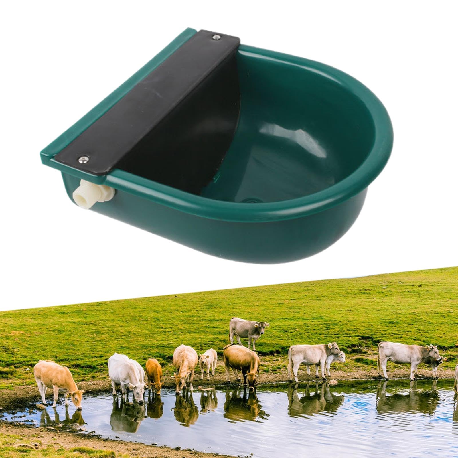 Automatischer Wassernapf für Tiere, Trinkwassernapf für Pferde, Viehtränke, Verstellbarer Wassertrog für Schafe, für Hunde, Schweine, Schafe, Pferde