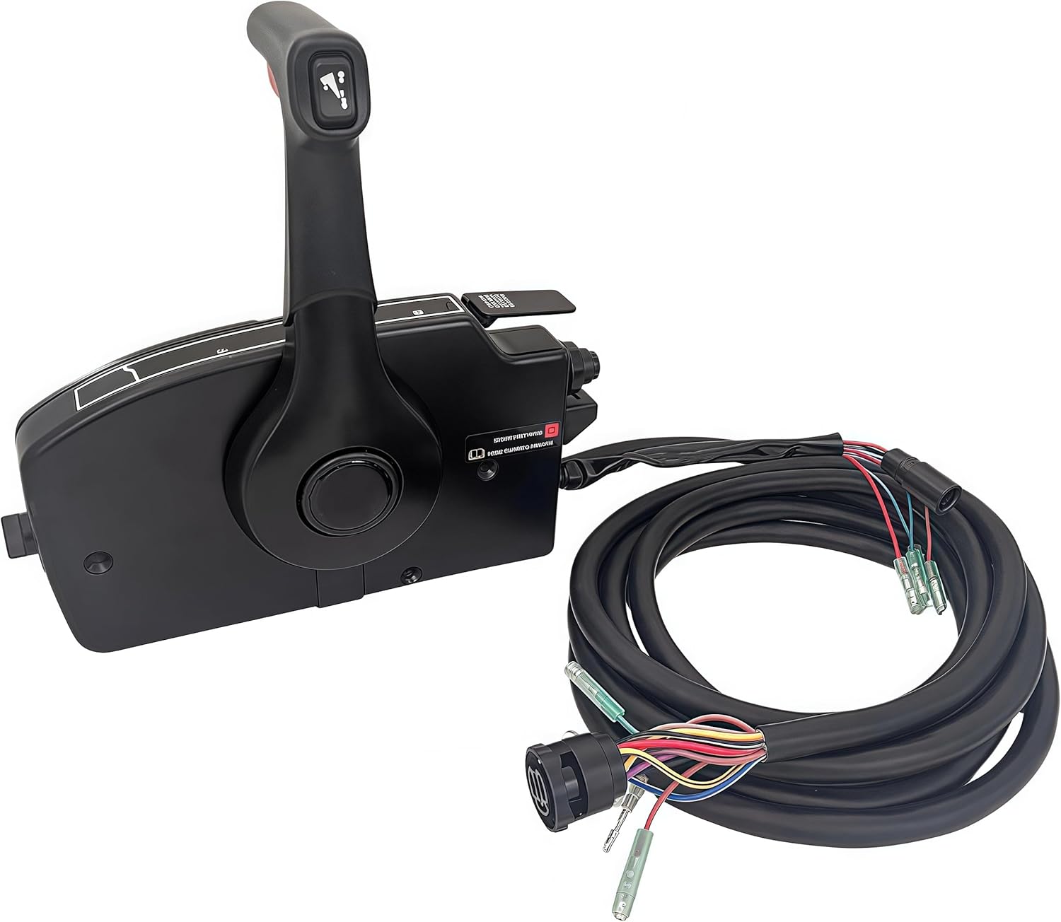 Ooutboard Remote Control Box 881170A11 10Pin Pull 20FT Cable Side Mount For Mercury