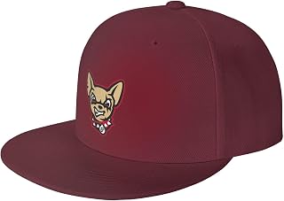 El Paso Chihuahuas Hats for Men Flat Bill Fitted Caps Hiphop Rap Adjustable Baseball Trucker Dad Hat
