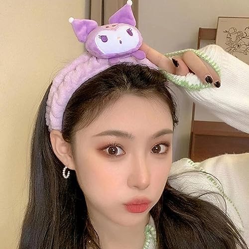 Miniatura 6 de Kawaii Spa - Juego de toallas de muñeca para lavar la cara, maquillaje, lavado diario de cara, pulseras absorbentes para mujeres y niñas