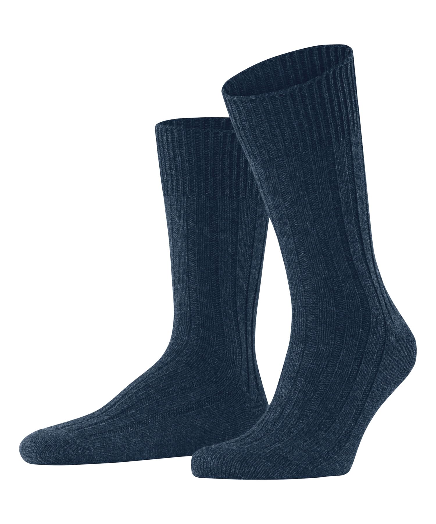 ESPRIT Men's Hygge M So Wool Cashmere Patterned 1 Pair Socks, Blue Teal 6563, 5.5-8