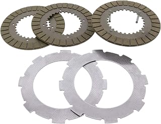 Solarhome Wet Clutch Plate Set (5 Plates) 22201-822-610 for Honda GX160 5.5HP GX200 6.5HP GX240 GX270 GX340 GX390 Engines