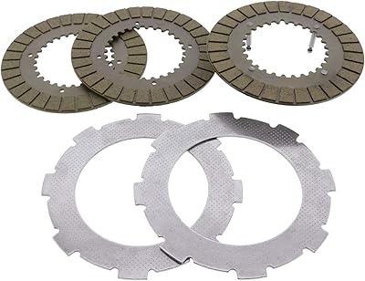 Solarhome Wet Clutch Plate Set 5 Plates 22201-822-610 for Honda GX160 5.5HP GX200 6.5HP GX240 GX270 9HP Engine GX340 GX390