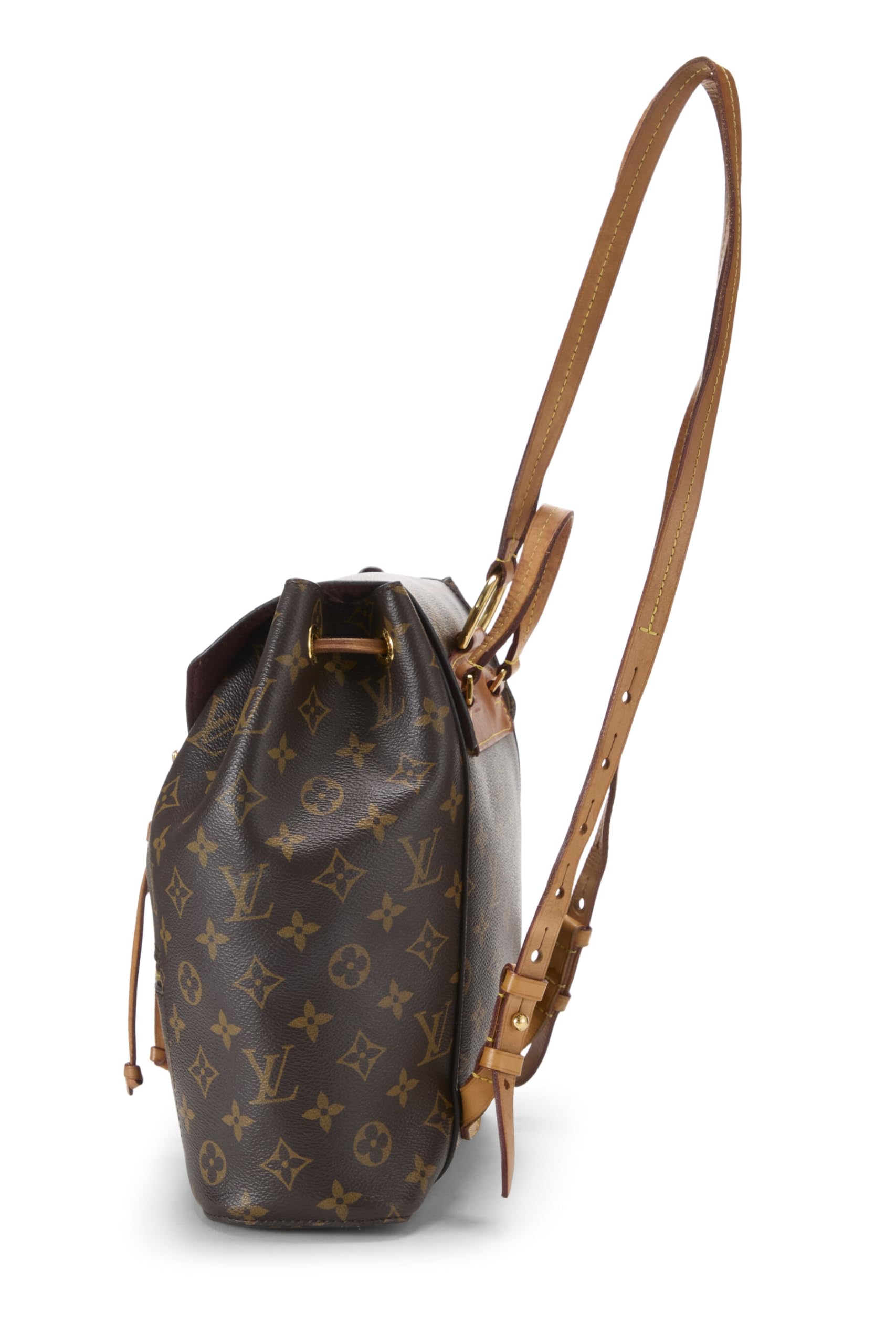 Louis Vuitton, Pre-Loved Monogram Canvas Montsouris MM NM, Brown