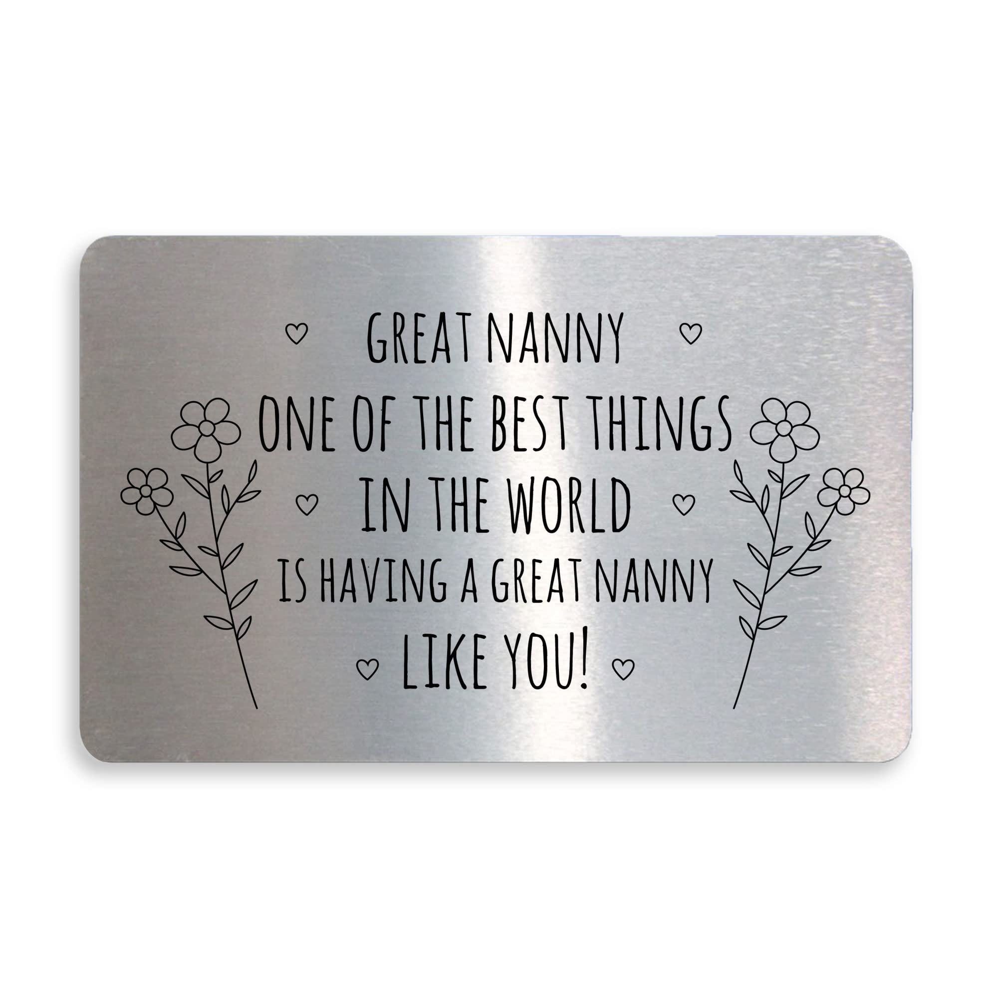 RED OCEAN Gift For Great Nanny Birthday Mothers Day Thank You Gift From Grandchildren
