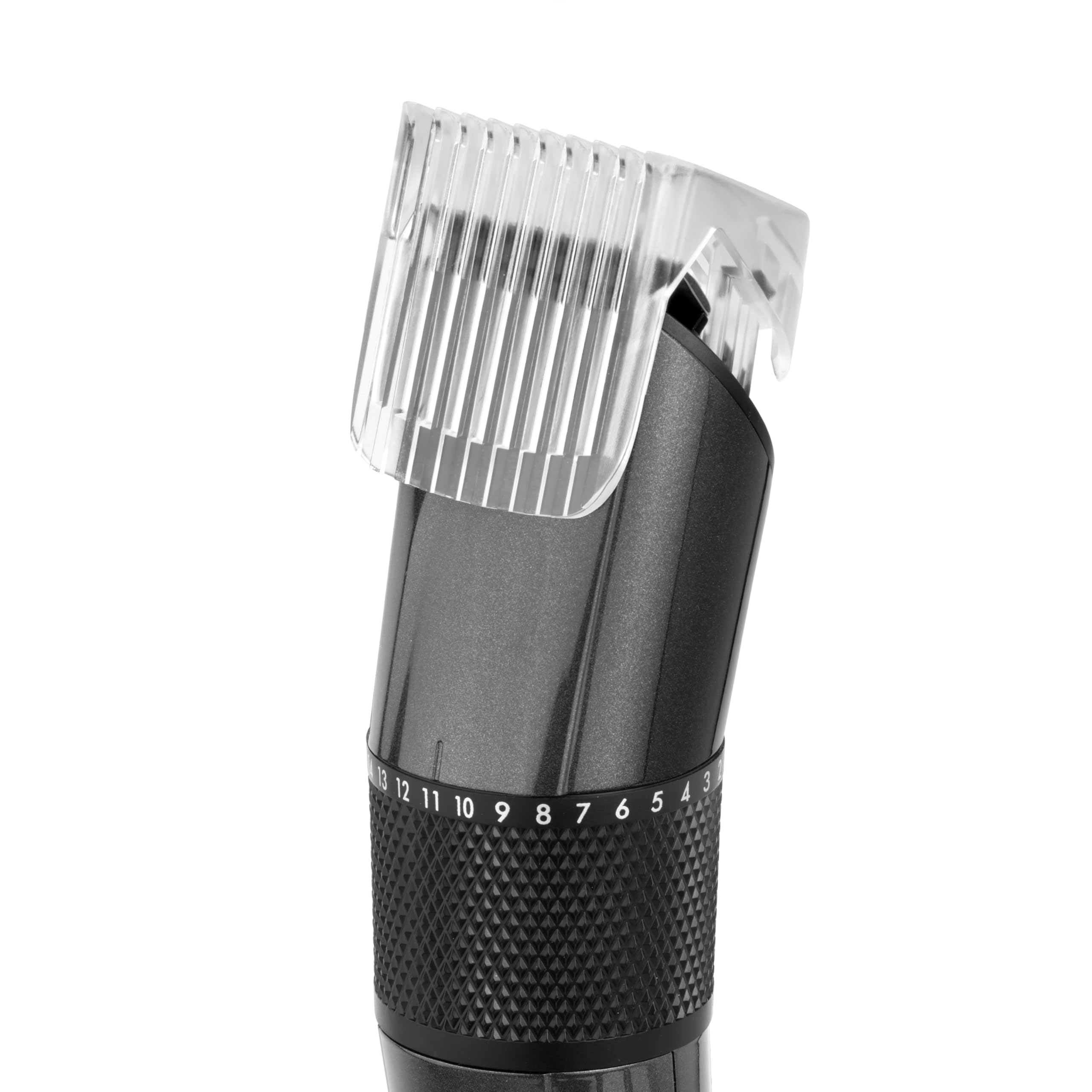 BaByliss MEN E978E Tagliacapelli con Lame in Titanio al Carbonio, a Rete/Ricaricabile, Mini Trimmer di Precisione Incluso, 26 Altezze di Taglio da 0.5 mm a 25 mm, Lame Lavabili, Custodia Rigida