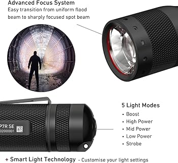 Amazon.co.jp: Ledlenser P7R SE ハンディライト 充電式 電池式
