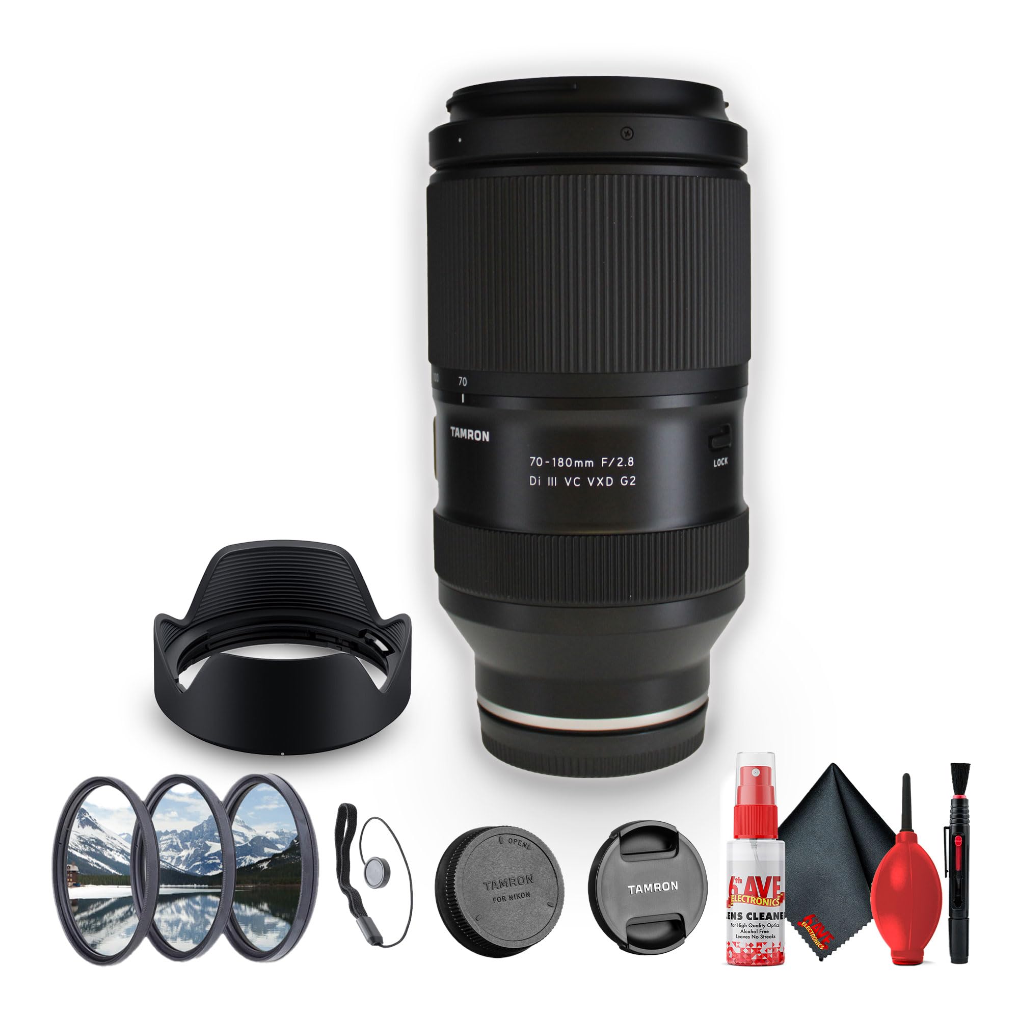 70-180mm f/2.8 Di III VC VXD G2 Lens for (Sony E) Full Frame Mirrorless Cameras (AFA065S-…
