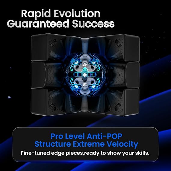 Bukefuno GAN 14 Maglev Pro UV 3x3 Magnetic Stickerless Speed Cube Flagship