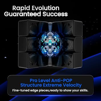 Bukefuno GAN 14 Maglev Pro UV 3x3 Magnetic Stickerless Speed Cube Flagship