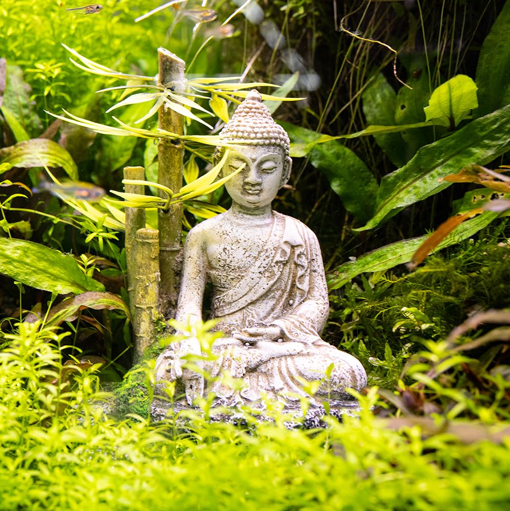Image secondaire de Statue Zen Nobby avec Bambou pour Aquarium