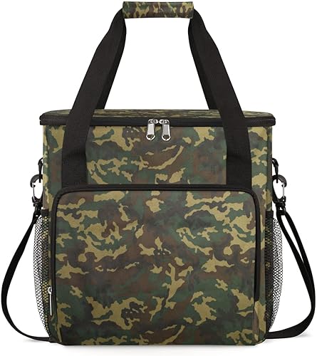 Bolsa de almacenamiento de viaje compatible con Keurig K-Mini o K-Mini Plus portátil de una sola porción con bolsillos para cápsulas K-Cup K-Cup