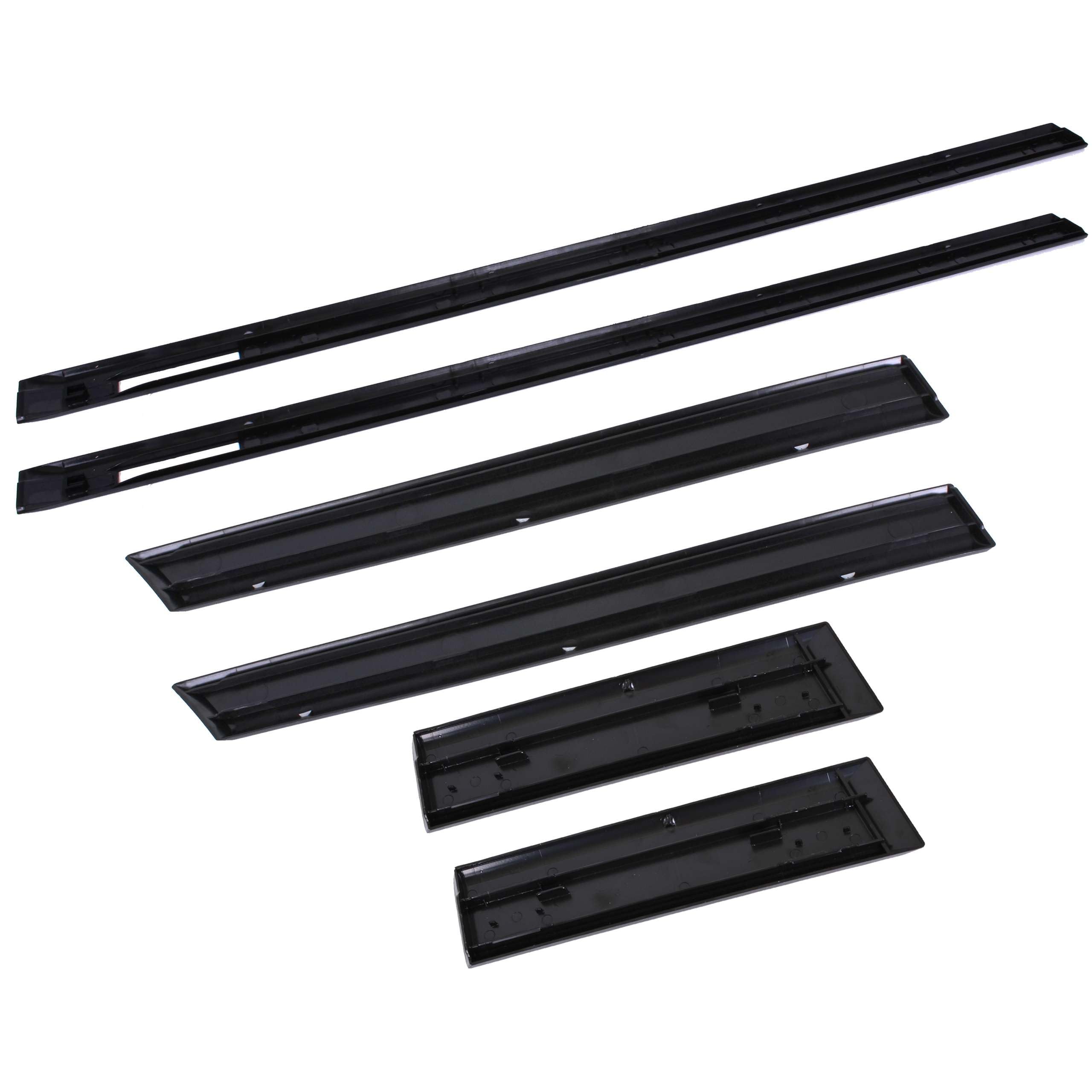 INLY Protezione della porta Modanature della porta Modanature laterali Striscia di rivestimento compatibile con la Serie 3 E36 Compact (1994-2000) 51132267003