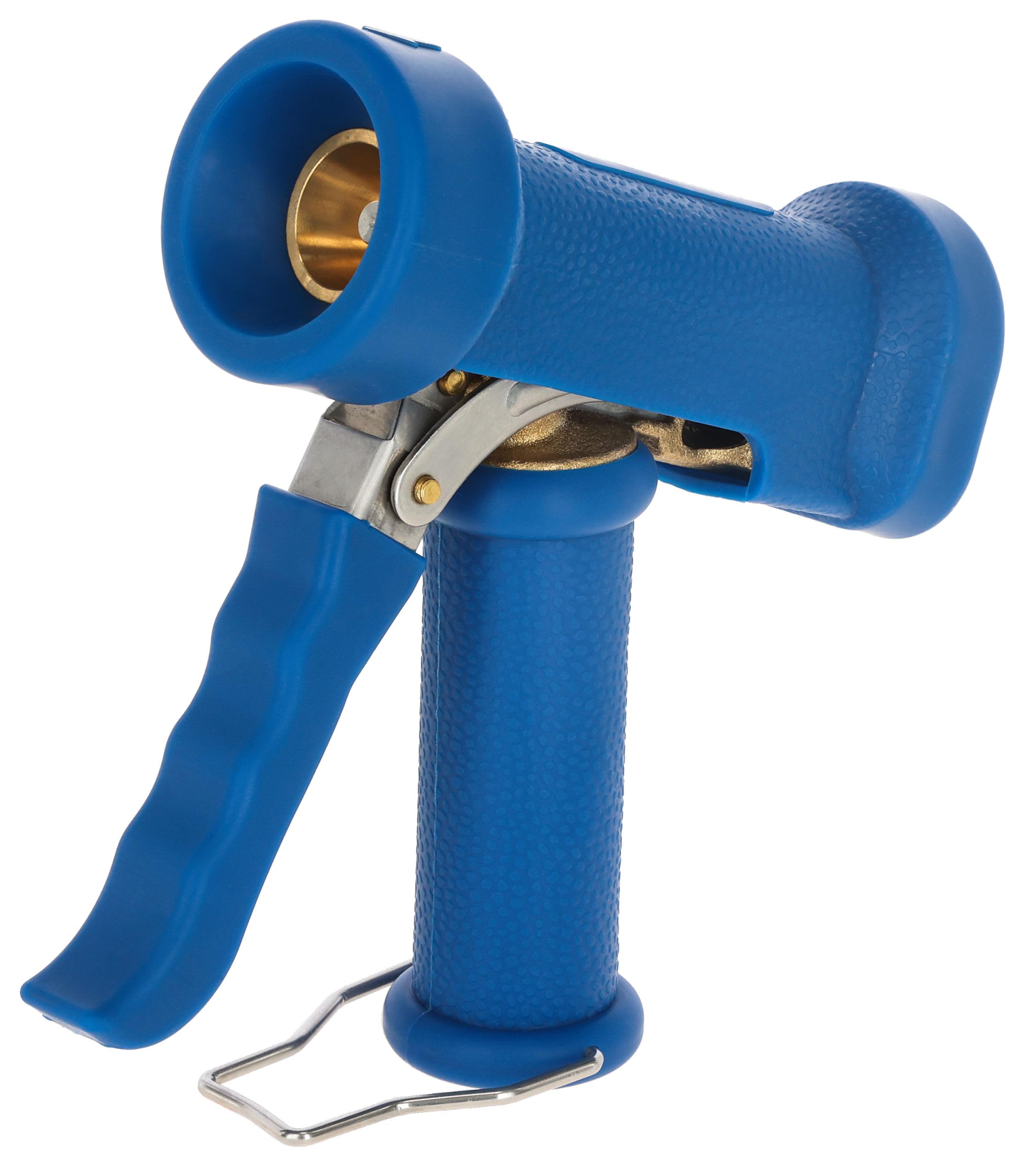 Pistolet de nettoyage Kerbl, douchette, bleu, laiton, acier inoxydable, 14,5 x 5,7 x 16,3 cm, 25 l/min, max. 24 bars, 50 °C, raccord ½", avec jet d'eau réglable en continu