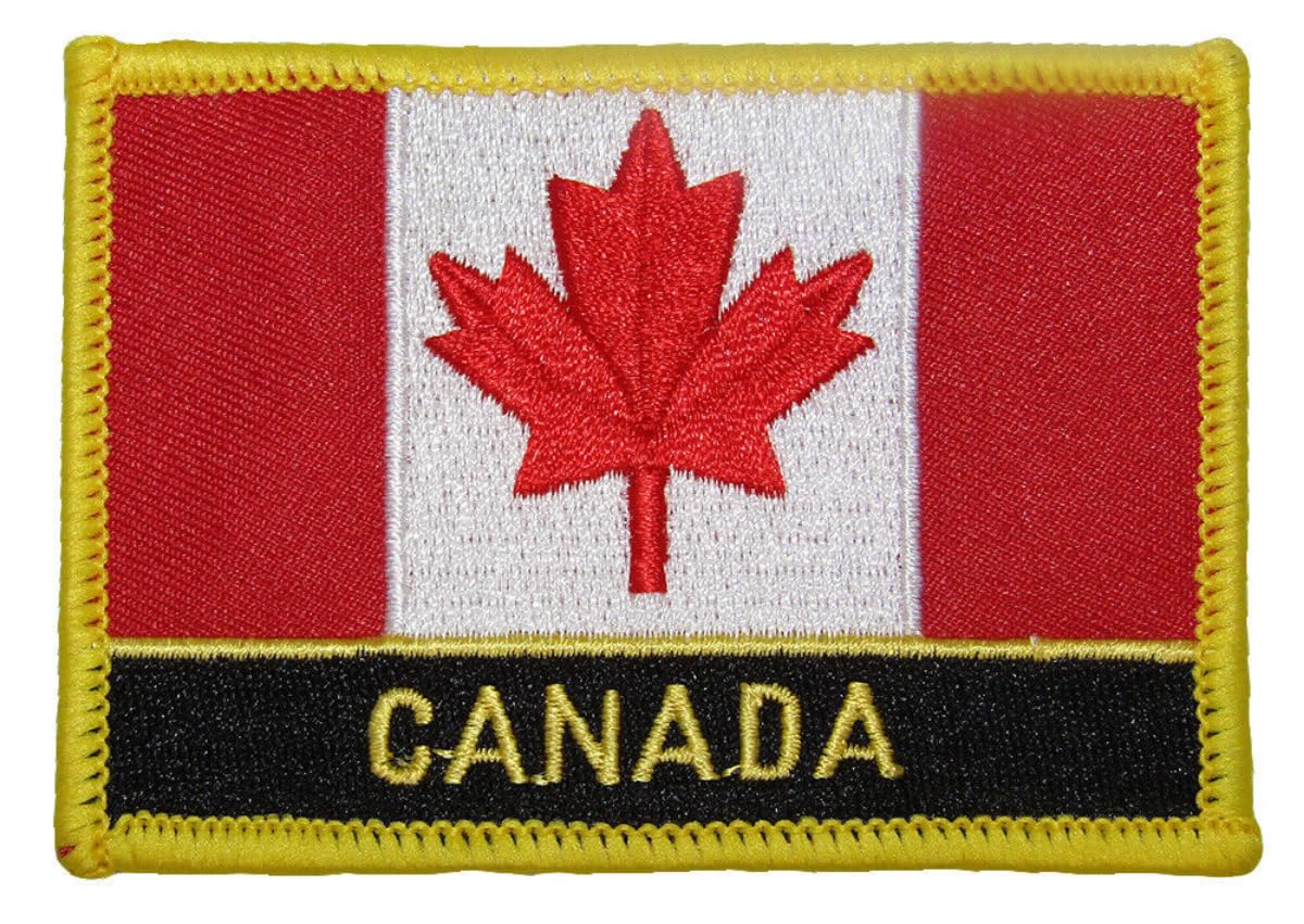 Canada Country Flag Iron On Patch