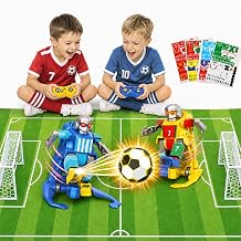BETTINA RC Soccer Robot with Field Mat and Goals, Soccer Games for Kids 8+