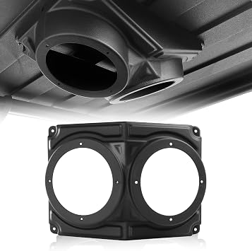 UTV Speaker Enclosure, 6.5" Universal Waterproof Dustproof Overhead Speaker Box for Polaris RZR, Can Am X3, UTV Vehicles