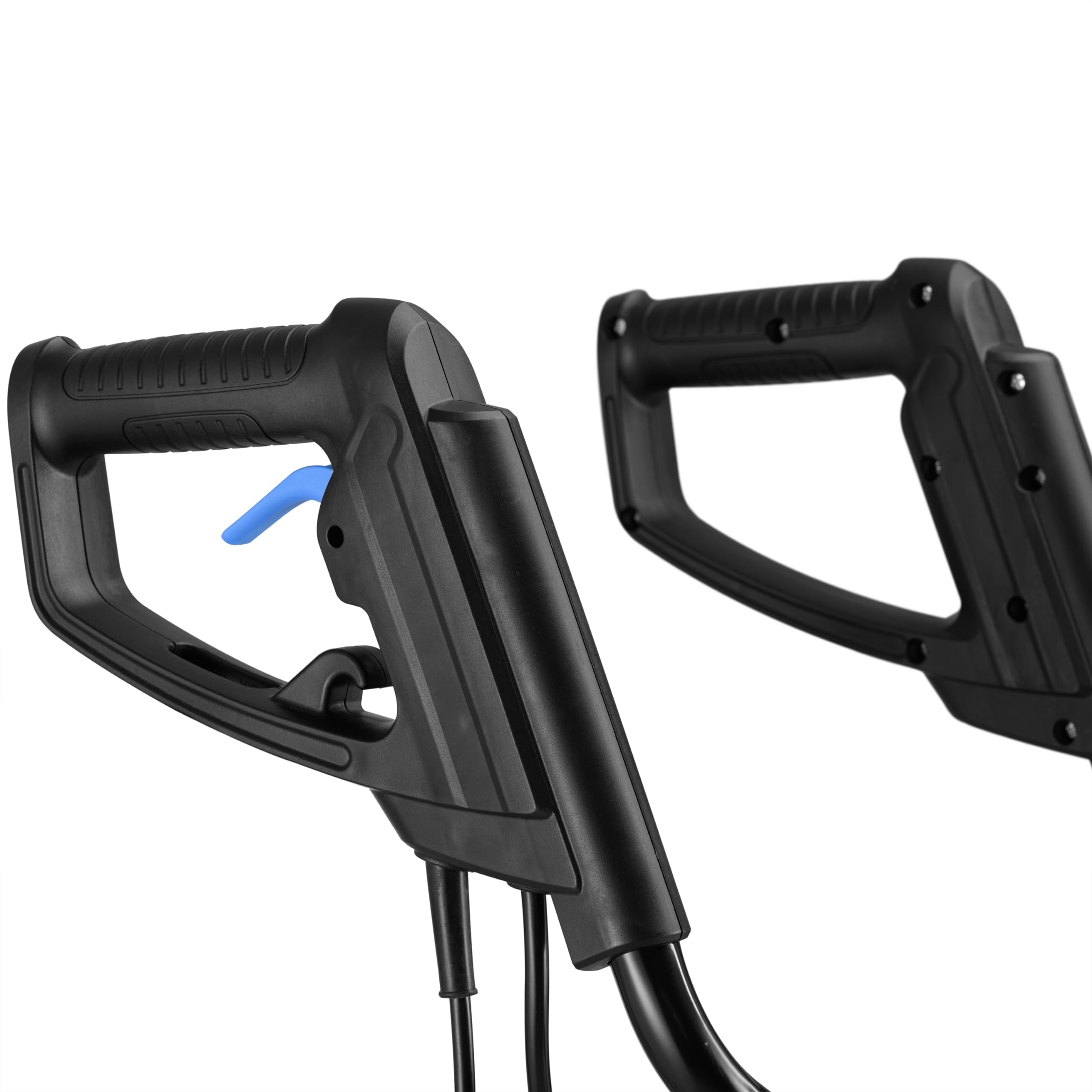 KANWOD Motobineuse Électrique, 1500 W, Largeur 36 cm & Profondeur 22 cm de Travail, Poignée Pliable, Lames Robustes à 4 Bras, pour Retourner et Aérer la Terre, Noir/Bleu