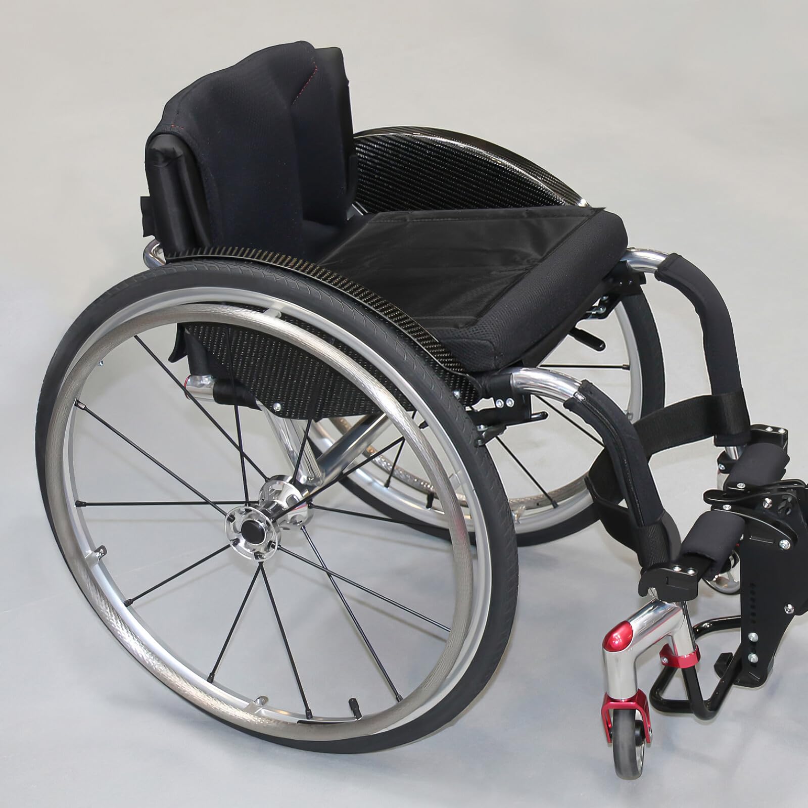 Homoyoyo Cojín para Silla de Ruedas de Tela Oxford Negro, 3 Piezas | Acolchado y Transpirable, Mantenimiento Fácil, Orificios de 12, 5cm, para Hogar u Oficina