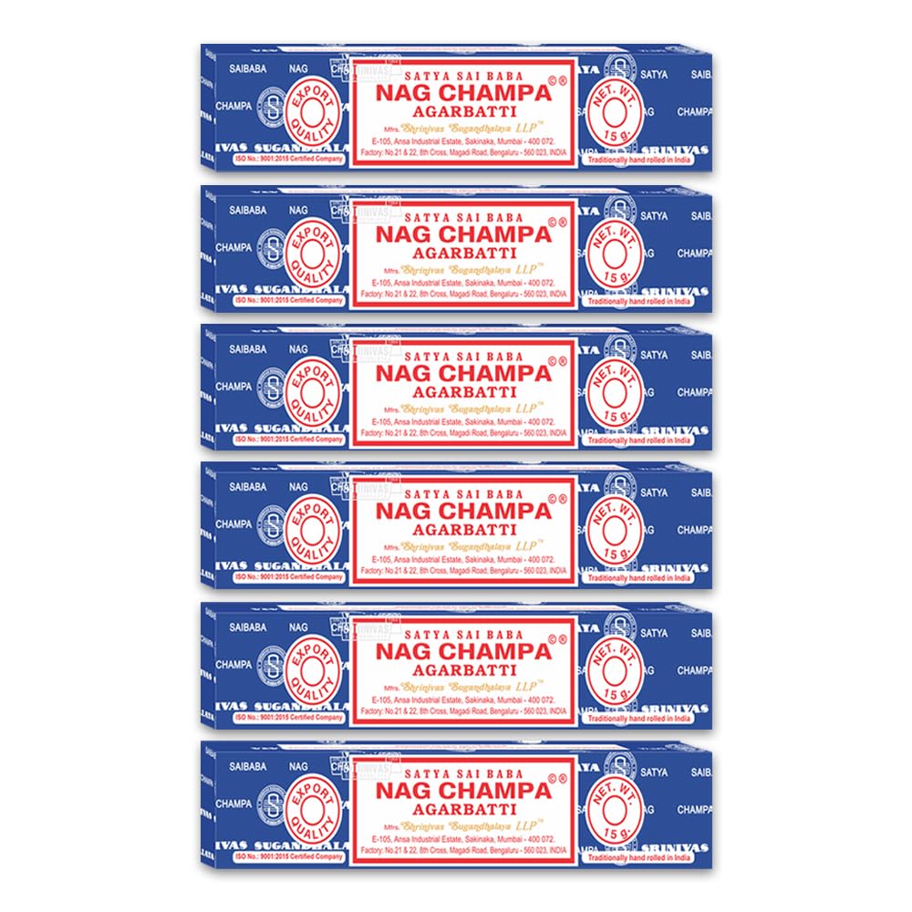 Incense Satya Nag Champa - Agarbatti 15 Grams or About 15 Sticks