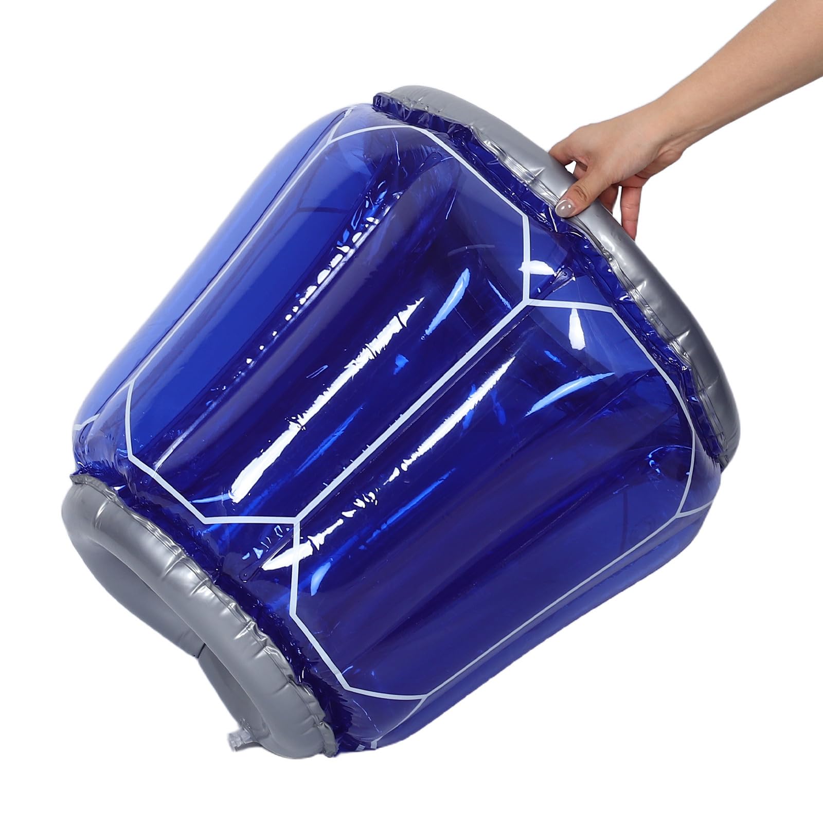 SOLUSTRE Bañera Inflable Flotante para Hielo de PVC Grueso, Gran Capacidad